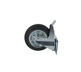 Колеса поворотные усиленные с тормозом (резина)