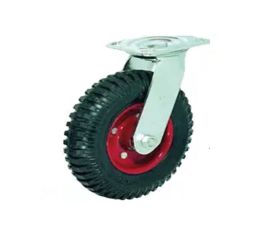 Колеса цельнолитые с рефленой резиной