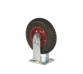 Колеса большегрузные неповоротные с протектором (резина)