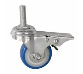 Колеса мебельные (синяя резина)
