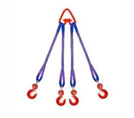 Стропы текстильные четырехветвевые