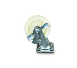 Колеса большегрузные поворотные с тормозом (полипропилен)