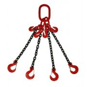 Строп цепной TOR 4СЦ г/п 6,7 т 8,0 м с укорачивающими крюками