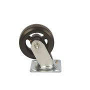 Колесо большегрузное поворотное SCd 55 125 мм обрезиненное (N)