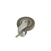 Колесо аппаратное поворотное SCtg 55 120 мм с болтом (серое) (F)