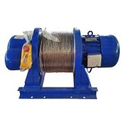 Лебедка электрическая 1500кг  70м с канатом 380В TOR KDJ PRO