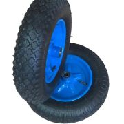 Колесо пневматическое резиновое 370 мм 3.50-8 (подшипник 20 мм)