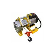 Лебедка электрическая  500/1000кг  40/20м с канатом 220В алюминиевый корпус TOR KCD (TSA)