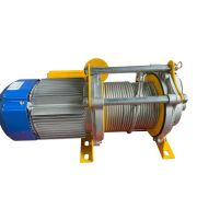 Лебедка электрическая  500/1000кг  50/25м с канатом 220В алюминиевый корпус TOR KCD (TSA)