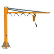 Кран консольный поворотный ручной TOR PSJ33050 500 кг, высота 3 м, стрела 3 м