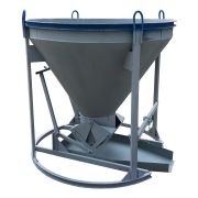 Бадья для бетона «Рюмка» 2,0 (БН-2,0) Pro, с лотком 600х1500 мм