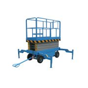 Подъемник ножничный передвижной 500 кг 14/16 м TOR SJY-0,5-14 AC 380В сетевой